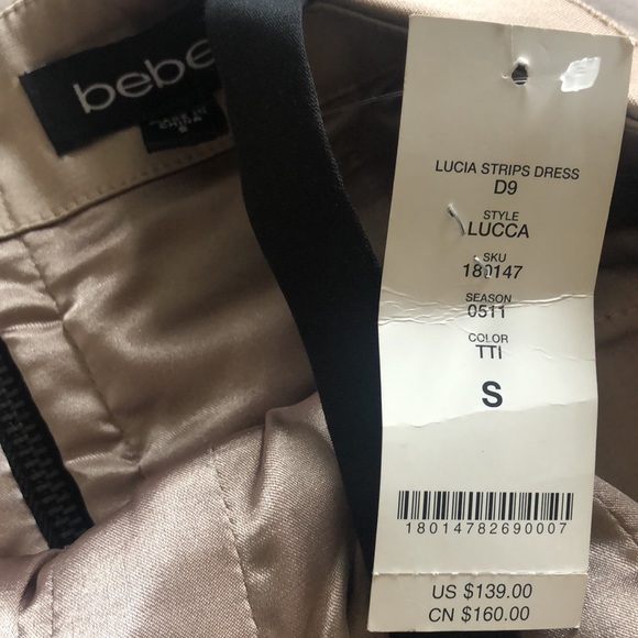 bebe brand new cocktail dress - Picture 4 of 5